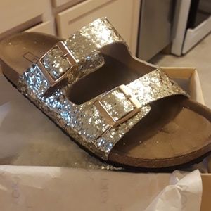 Glitter sandals
